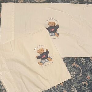 Ralph Lauren Polo Bear Standard Pillowcases